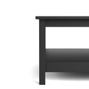 Barcelona Matt Black Coffee Table by Lavishway | Coffee Tables-30305