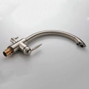 360° Rotatable Solid Brass Kitchen Tap by Lavishway | Kitchen Faucets-48741