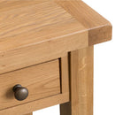 Chunky Oak 3 Drawers Dressing Table by Lavishway | Dressing Tables-32465