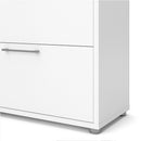 Prima White 4 Drawers Filing Cabinet by Lavishway | Filing Cabinets-29173