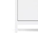 Barcelona White 2 Doors Wardrobe by Lavishway | Wardrobe-29803