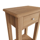 Guildford Solid Oak Telephone Table by Lavishway | Side Tables-31922