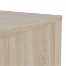 Naia Oak Finish Wooden 4 Drawers Sideboard by Lavishway | Sideboards-29397