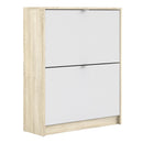 Shoes 2 Tilting Doors & 2 Layer Shoe Cabinet by Lavishway | Shoe Cabinets-29017