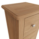 Guildford Solid Oak 2 Drawer Bedside Cabinet by Lavishway | Bedside Tables-36817