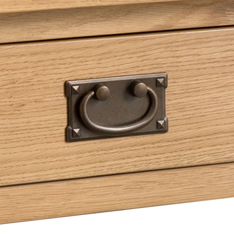 Chunky Oak 2 Drawer Large Coffee Table by Lavishway | Coffee Tables-37171