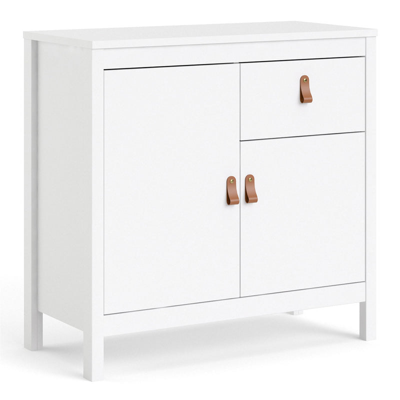 Barcelona White 2 Doors Modern Sideboard by Lavishway | Sideboards-29723