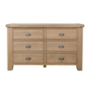 Heirloom Solid Wood 6 Drawer Chest by Lavishway | Chest Of Drawers-32796