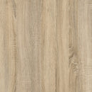 Nova Oak Finish Wide 6 Drawers Chest by Lavishway | Chest Of Drawers-30094