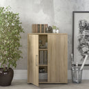 Prima Oak Finish 2 Doors Cabinet by Lavishway | Filing Cabinets-29041