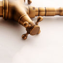 Antique Bronze Dual Cross Handle Bathroom Tap by Lavishway | Basin Faucets-48583