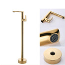 Floor Standing Bathtub Tap & Hand Shower by Lavishway | Bathtub Faucets-49506