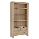 Heirloom Solid Wood Large Bookcase by Lavishway | Book Shelves and Cabinets-32761