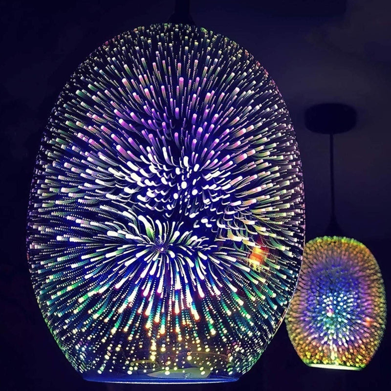 Modern 3D Starry Sky Fireworks Pendant Lamp by Lavishway | -48411