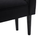 Modern Black Fabric Bed Side Bench by Lavishway | Benches & Storage Benches-38684