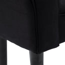 Modern Black Fabric Bed Side Bench by Lavishway | Benches & Storage Benches-38686