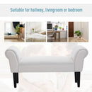 Modern Black Fabric Bed Side Bench by Lavishway | Benches & Storage Benches-38700