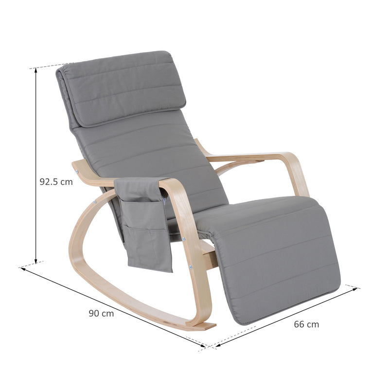 Modern Rocking  Recliner Lounge Chair by Lavishway | Recliner Armchairs-44315