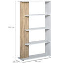 4 Tier Multifunctional Display Bookshelf by Lavishway | Book Shelves and Cabinets-44731