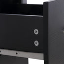 3 Drawers Workstation Computer Desk by Lavishway | Walnut Desks-38594