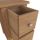 Guildford Solid Oak 2 Drawer Bedside Cabinet by Lavishway | Bedside Tables-36818