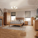 Guildford Solid Oak Wood Bed Frame by Lavishway | Wooden Beds-32131