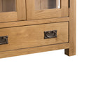 Chunky Oak 2 Doors Display Cabinet by Lavishway | Display Cabinet-32483