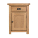 Chunky Oak Small 1 Door Cupboard by Lavishway | Cupboards & Cabinets-32534
