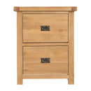 Chunky Oak Planed Smooth Filing Cabinet by Lavishway | Hallway Cabinets-32468