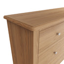 Guildford Solid Oak 6 Drawers Chest by Lavishway | Chest Of Drawers-32089