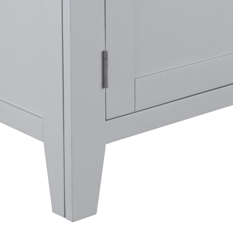 Tattershall Oak Top Full Hanging Wardrobe by Lavishway | Wardrobe-36002