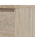 Naia Oak Finish Narrow 5 Drawers Chest by Lavishway | Chest Of Drawers-29893