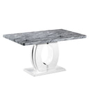 Neptune Marble Top Dining Table by Lavishway | Dining Tables-37317
