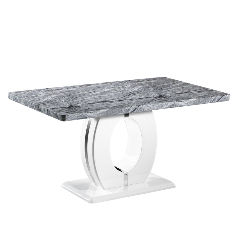 Neptune Marble Top Dining Table by Lavishway | Dining Tables-37317