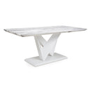 Saturn Marble Top Large Dining Table by Lavishway | Dining Tables-37305