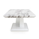 Saturn Marble Top White Coffee Table by Lavishway | Coffee Tables-37326