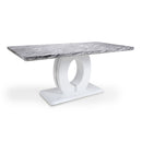 Neptune Marble Top Large Dining Table by Lavishway | Dining Tables-37333