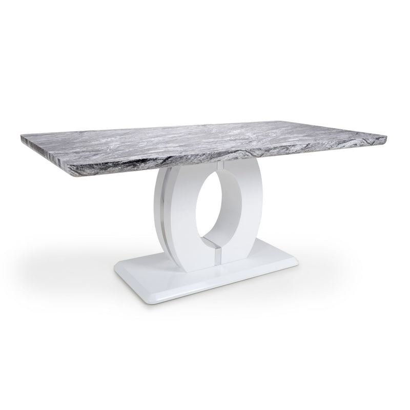 Neptune Marble Top Large Dining Table by Lavishway | Dining Tables-37333