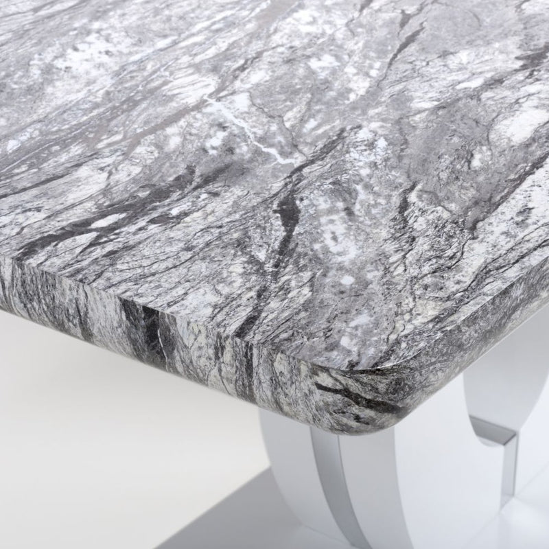 Neptune Marble Top Large Dining Table by Lavishway | Dining Tables-37337