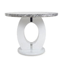 Neptune Round Marble Top Dining Table by Lavishway | Dining Tables-37350