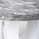 Neptune Round Marble Top Dining Table by Lavishway | Dining Tables-37352