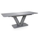 Venus Glass Top Extendable Dining Table by Lavishway | Dining Tables-37377