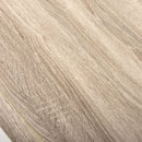 Narvik Industrial Wooden Curved Dining Table by Lavishway | Dining Tables-37403