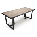 Bergen Large Industrial Oak Dining Table by Lavishway | Dining Tables-37423
