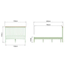 Grantham Midnight Grey Bed Frame by Lavishway | Wooden Beds-36962