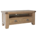 Heirloom Standard Solid Wood 2 Drawer TV Unit by Lavishway | TV Units Cabinets-34986