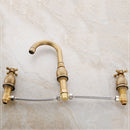 Antique Bronze 3 Hole Widespread Bathroom Tap by Lavishway | Bathroom Faucet-48879