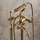 Antique Bronze Free Standing Bathroom Tap by Lavishway | Bathtub Faucets-49562