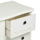 Antoinette White 5 Drawer Chest by Lavishway | Chest Of Drawers-30803