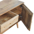 Acadia Solid Wooden 1 Door 3 Drawers TV Unit by Lavishway | TV Units Cabinets-22833